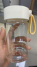 富光清然玻璃杯 高硼硅玻璃水杯子 女生便携牛奶咖啡刻度茶杯330ml 实拍图