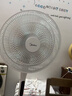 美的（Midea）【闪拆系列】一键闪电拆装直流变频家用语音电风扇一级能效轻音落地扇大风力卧室立式电扇SDJ30BC 实拍图