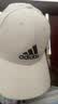 adidas经典舒适运动遮阳棒球帽子男女阿迪达斯官方 白/黑色   OSFM(男子) 实拍图