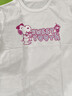 史努比（SNOOPY）【2件装】童装儿童短袖T恤男女童纯棉夏装 紫色云朵+白色甜品 150 实拍图