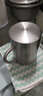 美厨（MAXCOOK）水杯304不锈钢 带盖泡茶杯双层马克杯带把手儿童学生办公室杯子 304不锈钢300ml(带盖) MCB649 实拍图