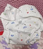 安可新婴儿尿布兜可洗新生儿隔尿纯棉透气松紧可调 3件装M码 9-16斤 实拍图