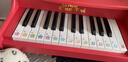 NEW CLASSIC TOYS儿童钢琴玩具木质电子琴男女孩音乐早教一岁婴儿宝宝生日周岁礼物 25键红色【木质电子钢琴】 荷兰品牌 小钢琴益智玩具1-3-6岁 儿童节日礼物 实拍图
