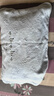 金号纯棉枕巾 家用寝室宿舍吸水吸汗枕巾 加大加厚 80*50cm 刺绣小花 蓝色2条 实拍图