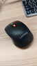 联想（Lenovo）无线蓝牙双模鼠标便携办公鼠标 人体工程学设计适用台式机一体机笔记本平板 Howard Mouse 2022黑 实拍图