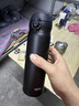膳魔师（THERMOS）不锈钢保温杯磨砂黑保冷杯500ml车载水杯男女学生礼物JNL-502-ALB 实拍图