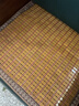 钟爱一生沙发凉席沙发垫夏季凉坐垫麻将凉席垫防滑沙发套罩贵妃麻将块竹席 金龟子【真碳化-双筋-双鱼线-窄边-不夹肉】 50cm*50cm 单条 实拍图