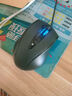 双飞燕（A4TECH）OP-550NU 大手 对称 有线鼠标 办公鼠标外设电脑鼠标有线 笔记本鼠标有线 鼠标usb接口 黑色 有线 实拍图