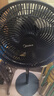 美的（Midea）【超级单品】七叶轻音立式电风扇家用柔风落地扇台式桌面小型风扇大风量节能摇头宿舍电扇 SAF30AB 实拍图
