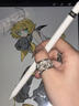 Apple/苹果 Pencil(第一代) 带USB-C转换器 触控笔手写笔苹果笔电容笔 适用部分iPad 11/Pro/Air机型 实拍图