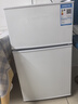 新飞（Frestec）小冰箱 冰箱小型双开门 迷你双门家用宿舍租房冷藏冷冻电冰箱节能省电 48L白【一级能效+租房神器】升级款 实拍图