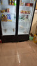 格点大容量饮料柜商用冰柜直冷藏展示柜酒水柜纯风冷无霜保鲜柜超市玻璃门冰箱立式啤酒柜 大双门下机组直冷 7挡调温基础款 实拍图