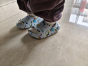 巴布豆儿童拖鞋男童女童洞洞鞋沙滩鞋宝宝凉鞋幼儿凉拖夏季 太空蓝150码 实拍图