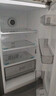 美的（Midea）186L二门两门冰箱双系统双循环风冷无霜租房小户型双门电冰箱家用宿舍办公室客厅小冰箱国家补贴 「新品 一级能效」MR-196W 钛钢灰-星烁 晒单实拍图
