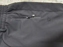 探拓（TECTOP）冲锋裤男加绒保暖防风软壳裤登山徒步裤 男款深灰 L 实拍图