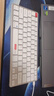 联想（Lenovo）无线蓝牙键盘鼠标套装可充电轻薄便携商务办公电脑iPad平板mac通用剪刀脚无线键盘无线键鼠套装 P211-银白色-键鼠套装【键鼠共用1个接收器】 无线蓝牙双模 实拍图