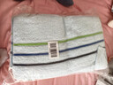洁丽雅（Grace）毛巾家纺 新疆100%纯棉洗脸巾柔软强吸水擦脸洁面巾 十条装 运动 实拍图
