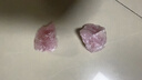 兮甸天然粉水晶原石摆件真石头大块矿石毛料宝石芙蓉石粉色 深粉色粉晶500克2-4个 晒单实拍图