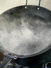 京东京造 炒锅 铁锅炒菜电磁炉燃气灶平底【健康无涂层】进口极铁34cm 实拍图