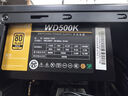 航嘉（Huntkey）WD500K 金牌500W电脑电源（80PLUS金牌/单路40A/全电压/LLC+SR+DC-DC/智能温控/apex英雄） 实拍图