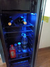 荣事达（Royalstar）冰吧冷藏柜 欧式恒温红酒柜酒店家用客厅冰箱迷你小型单门办公室保鲜展示留样茶叶饮料柜 一级能效158L【冷藏+微冷冻+蓝光灯+带锁】 实拍图