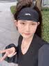 李宁（LI-NING）运动发带男女吸汗头带止汗带跑步导汗带篮球防汗头巾戴束发带头箍 实拍图