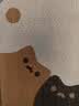 福丸贴墙猫抓板耐磨不易掉屑立式防猫抓猫抓垫 白底贴贴猫款 实拍图