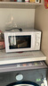 美的（Midea）快捷微波炉 家用小型 360°转盘加热 旋钮操控 易洁内胆（M1-L213B） 实拍图