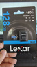 雷克沙（Lexar）128GB TF（MicroSD）存储卡 V30 A2 读160MB/s 游戏机平板行车监控录像内存卡 4K超清拍摄（BLUE） 实拍图