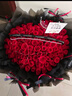 来一客鲜花速递99朵红玫瑰花束生日礼物表白送女友全国同城配送 99朵红玫瑰女神款 实拍图