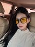 LOHO日夜两用夜视折叠墨镜女偏光开车高级感太阳镜男防晒超轻gm眼镜 实拍图