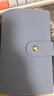 朗捷 名片收纳册活页款卡片收纳夹信用卡会员卡片本便携式名片夹银行卡卡包大容量收集薄 浅蓝 实拍图