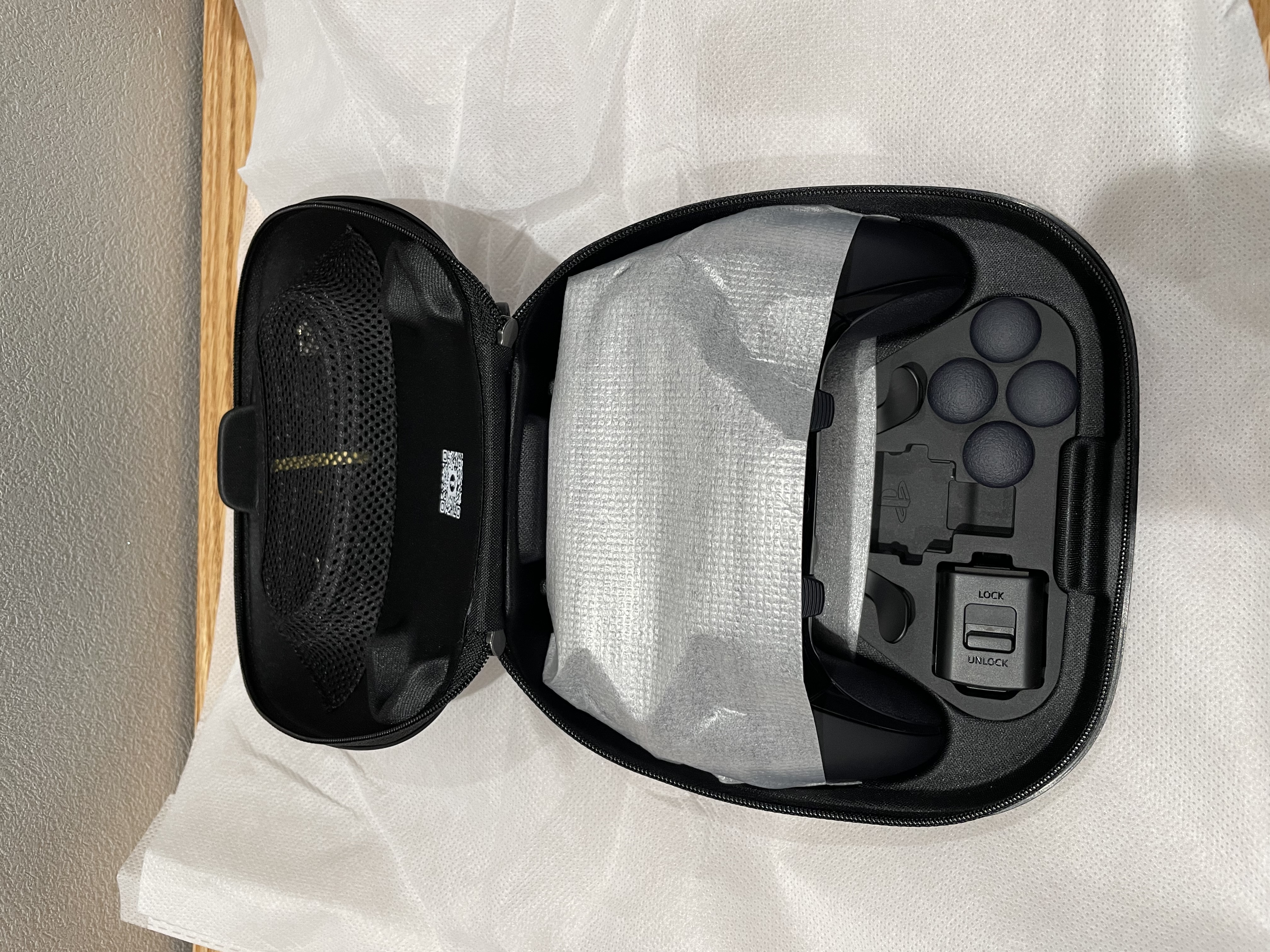 PlayStation索尼（SONY）PS5 PlayStation DualSense无线游戏手柄  PS5精英手柄Edge 黑色 升学生日礼物FIFA 实拍图