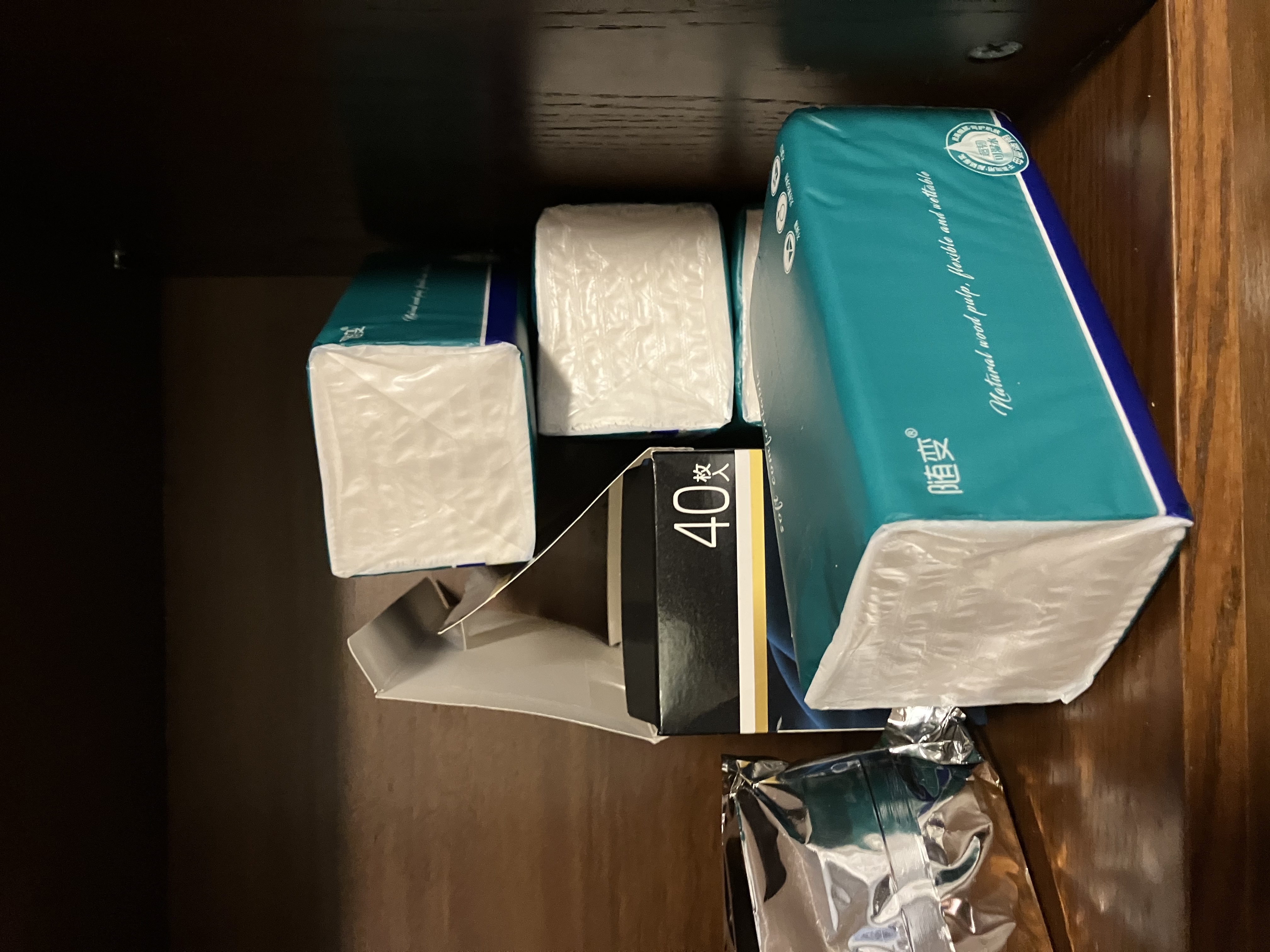 随变纸巾抽纸大包500尺寸批发整箱家用母婴加厚餐巾纸卫生纸 5层 500张*10包 实拍图