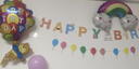多美忆生日场景布置生日气球氛围道具儿童男孩女孩铝膜装饰彩云宝宝6件 实拍图