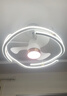 长城LED北欧隐形风扇灯客厅餐厅卧室简约吊扇灯一体2026中山电扇灯具 实拍图