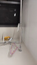 未来式 免打孔不锈钢伸缩杆晾衣杆阳台晾衣架支撑杆门帘杆卫生间挂衣杆 1.5米-2.2米墙距适用 实拍图