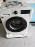 三星（SAMSUNG）【国家补贴】AI神维纳斯滚筒洗衣机全自动超薄10公斤大容量蒸汽除菌洗衣机WW10DG5U24AWSC月光白 白色 滚筒单洗 实拍图