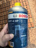 博世（BOSCH）刹车油通用型制动液DOT4 HP高端原装进口汽车养护套装保养1L装 实拍图