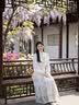 欧迪惠（Oudihui）马面裙女春季2026新款夏天新中式连衣裙子女国风汉服女装日常套装 套装 M 实拍图