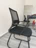 点萤 电脑椅家用弓形办公椅久坐舒适人体工学习椅大学生宿舍网布透气 DNY-84加大黑框黑架黑网 实拍图