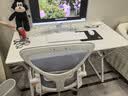 汤能优品电脑桌台式家用电竞游戏桌简约卧室书桌办公学习桌学生写字小桌子 【桌椅套装】暖白120CM+乳胶椅 实拍图