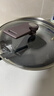 美的（Midea）炒锅不易粘锅炒菜锅电磁炉锅304不锈钢锅燃气陶瓷0氟雪花不花芯 实拍图