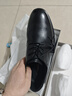 红蜻蜓皮鞋春夏真皮德比鞋男士商务正装皮鞋结婚新郎鞋WTA45062黑色40 实拍图