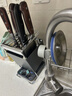 京东京造厨房置物架刀架可沥水斜插式刀具菜刀架台面刀座筷子筒收纳架子 实拍图