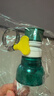 水龙头防溅神器家用厨房宿舍净自来水过滤喷嘴通用花洒加长延伸器 墨绿色+卡套-1个装 实拍图