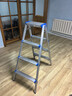 中创轻量专业梯子家用人字梯加厚铝合金 四步梯凳1.08米 LHS-S-04 实拍图