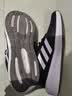 阿迪达斯（adidas）跑步鞋男鞋 新款夏季训练鞋透气休闲鞋子耐磨轻便缓震运动鞋 经典黑白/主推款/晒图退5 40.5 （内长250mm） 实拍图