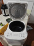 美的电饭煲家用电饭锅加厚抗菌内胆 28分钟快速饭智能预约多功能小米粥迷你白月光电饭煲1-2-3-4人 【28分钟快煮饭-升级白月光新品】RE319 3L 实拍图
