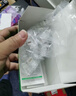 毕亚兹 六类直通穿孔式水晶头CAT6非屏蔽网络RJ45水晶头8P8C纯铜镀金100个装/盒 TT36 实拍图